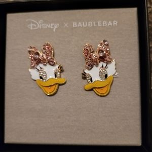 Disney Bauble Bar X Daisy Duck Earrings
